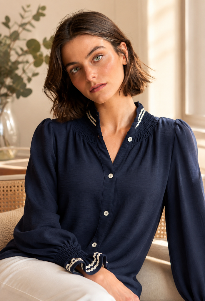 Blusa Eleonore Blue