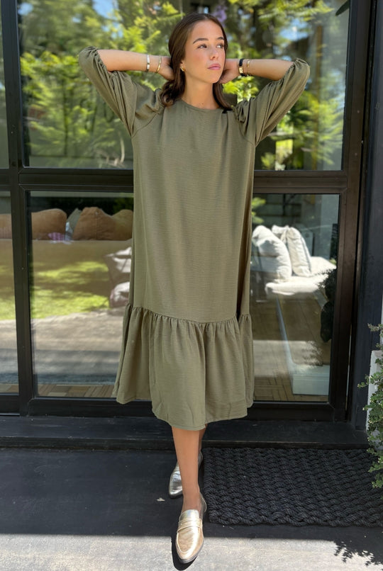 PRE VENTA Vestido Praga OLIVE