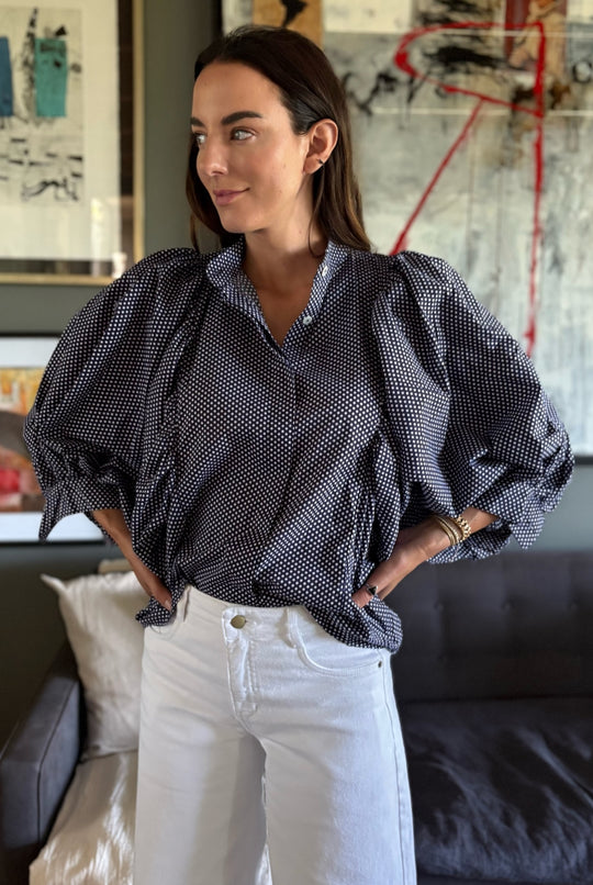 Blusa Small Dots BLACK