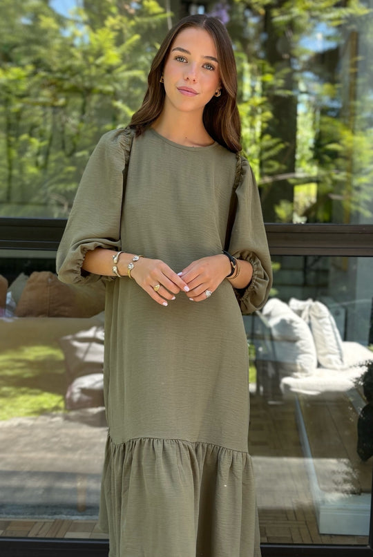 PRE VENTA Vestido Praga OLIVE