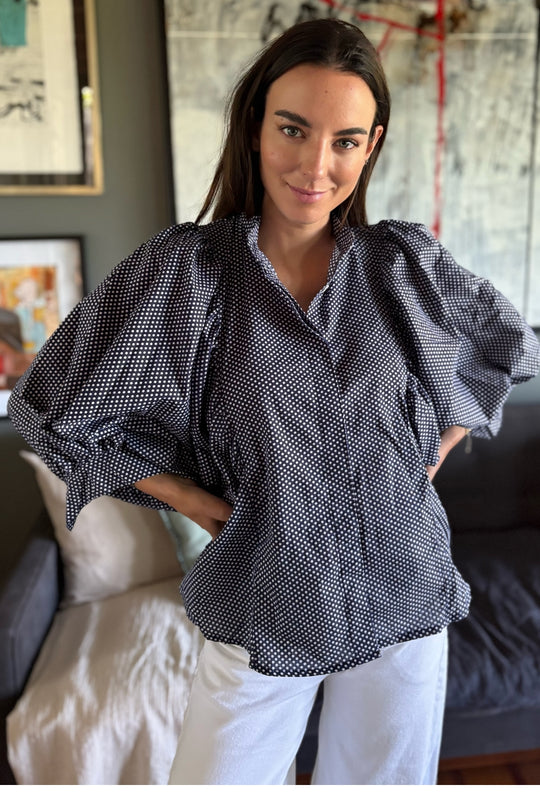 Blusa Small Dots BLACK