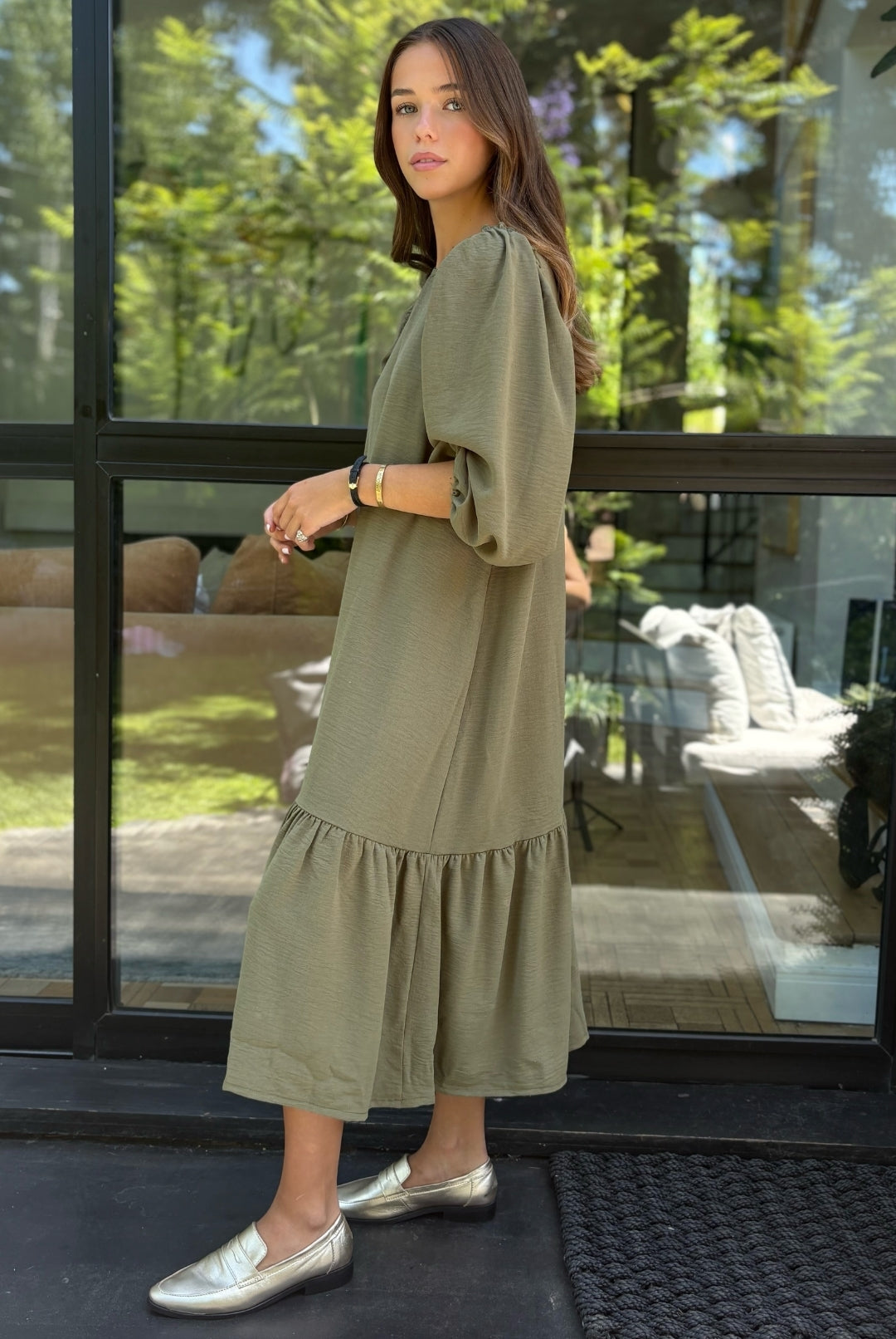 PRE VENTA Vestido Praga OLIVE