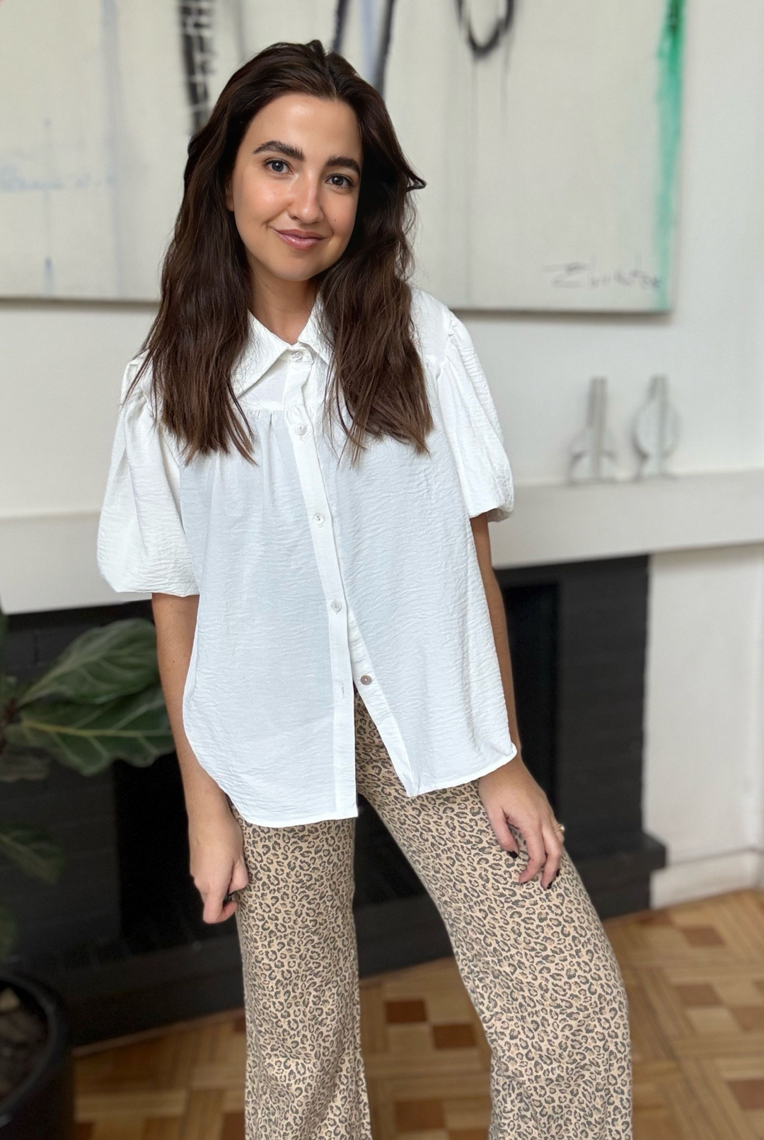 Sample Sale - Pantalón Leopard Camel