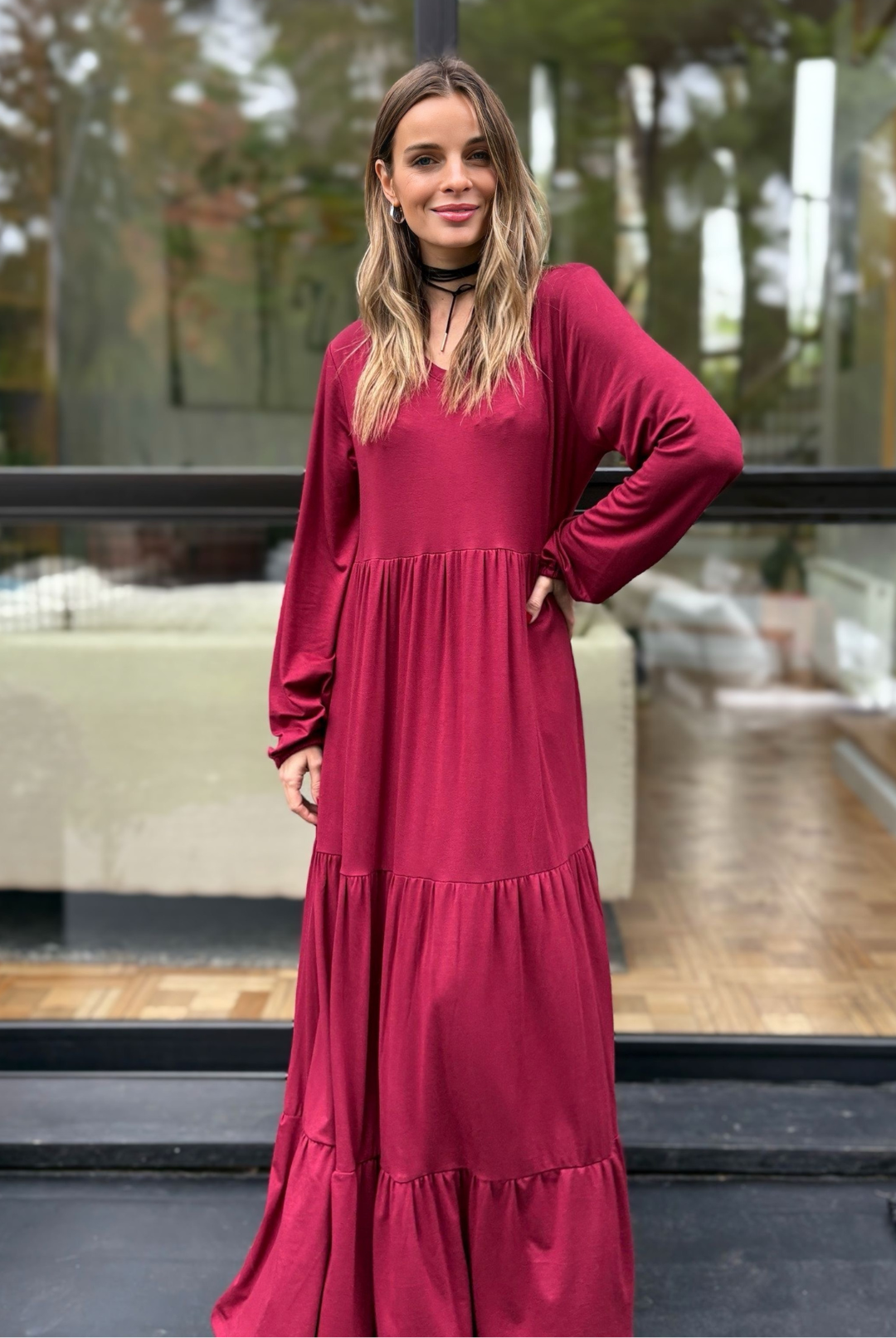 PRE VENTA VESTIDO BRETAÑA RED