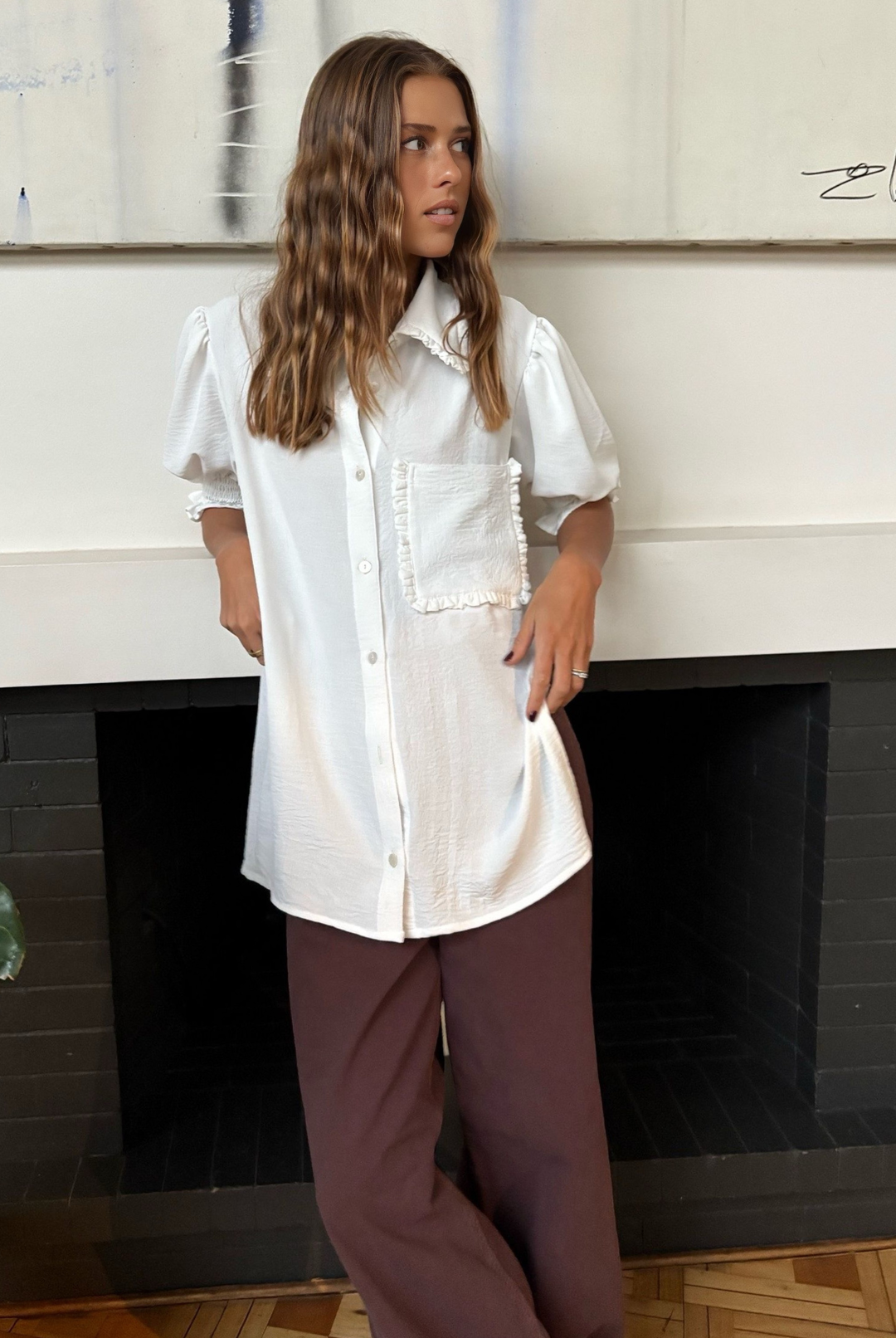 PRE VENTA Blusa Málaga White