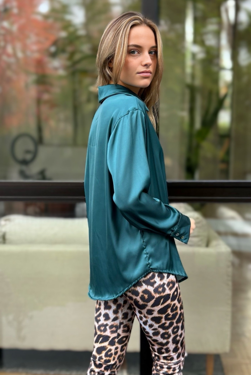 Blusa Segovia Petróleo