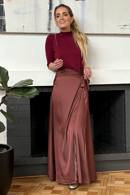 Pollera Envolvente Brown
