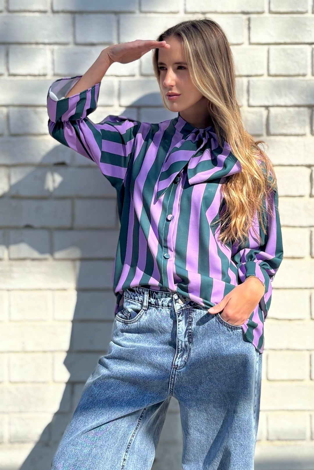 PRE VENTA BLUSA SANTORINI