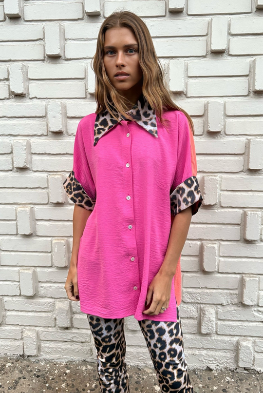 PRE VENTA BLUSA ELOÍSE PINK/CORAL