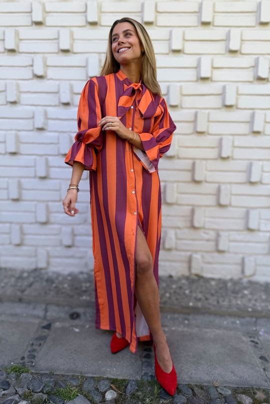 VESTIDO CAYETANA ORANGE