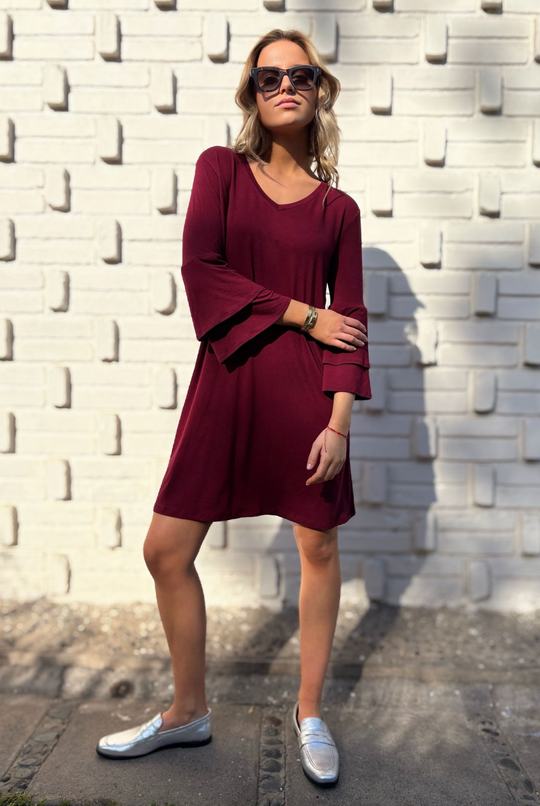 Vestido Alondra Burgundy