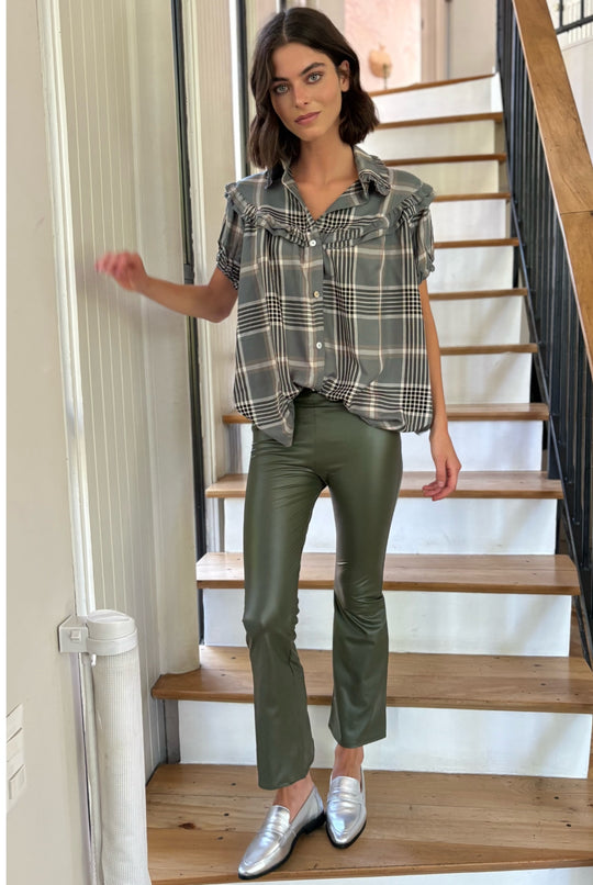 PRE VENTA Blusa Eleonor Cuadrille GREEN