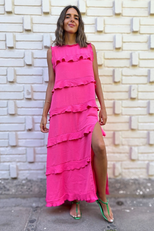 PRE VENTA VESTIDO ROMA PINK