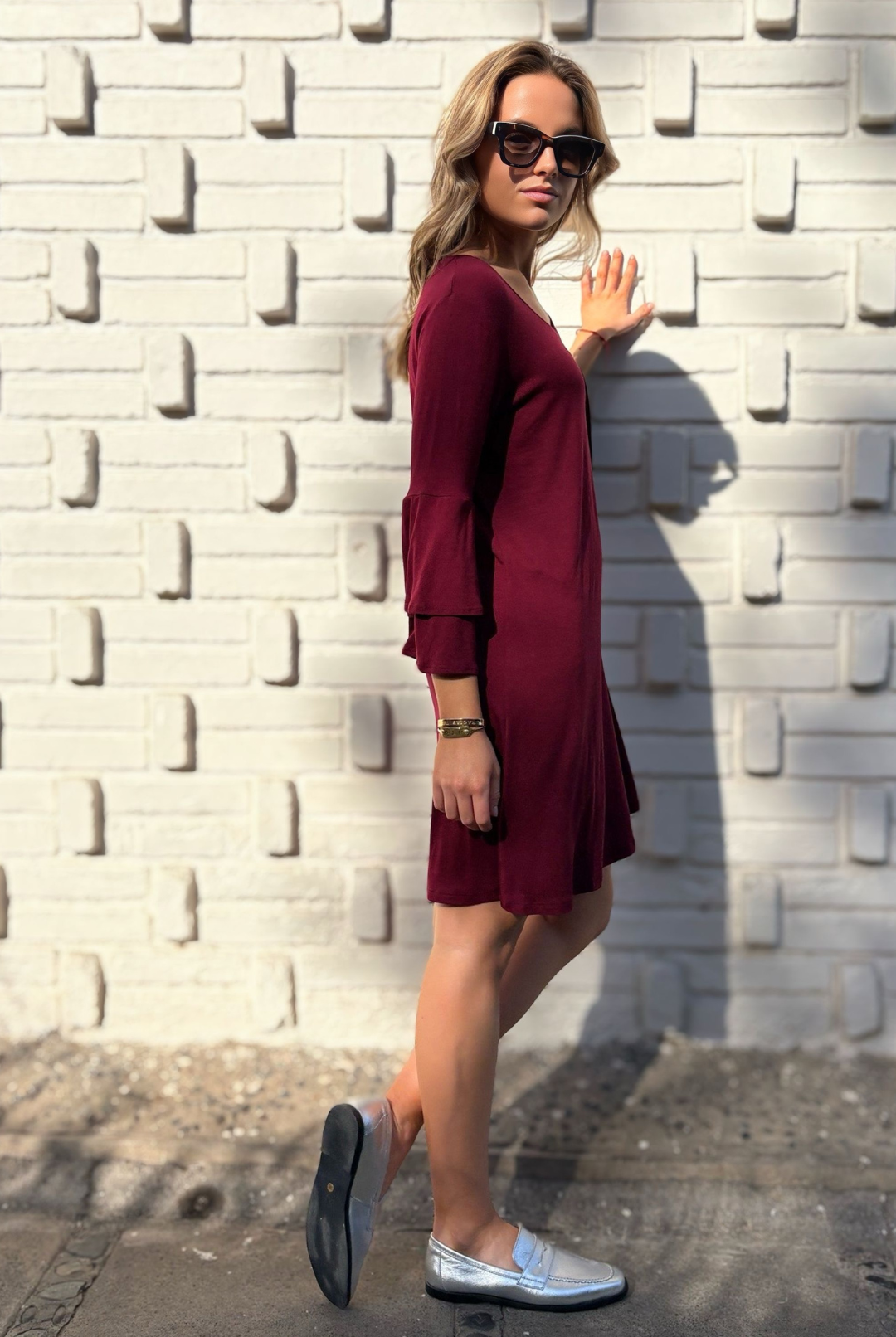 Vestido Alondra Burgundy