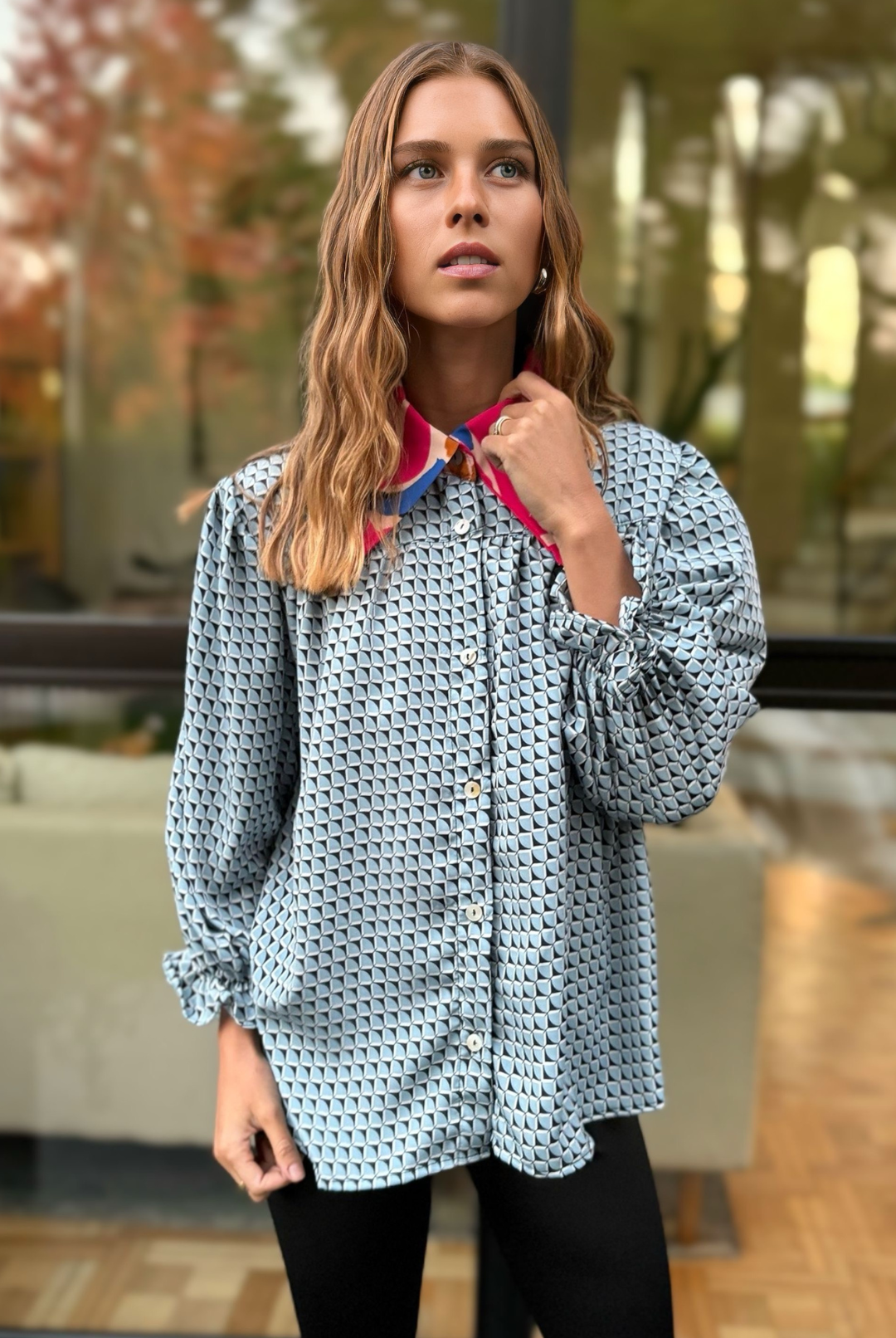 Blusa Rafaela Sky Blue