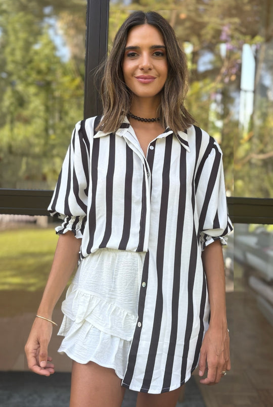 Blusa Rita BLACK/WHITE