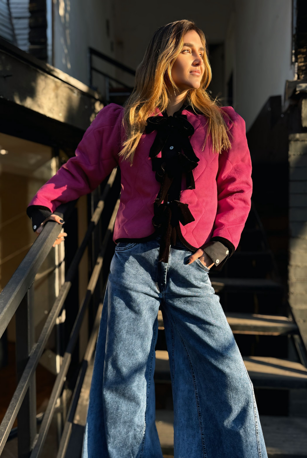 Chaqueta Vicenta Pink