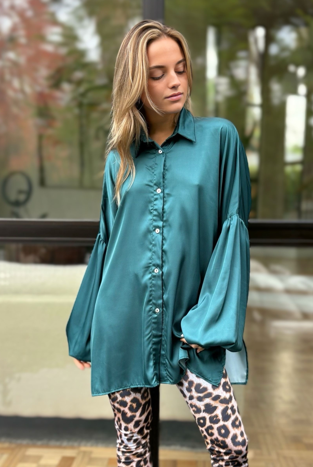 Blusa Martín Petróleo