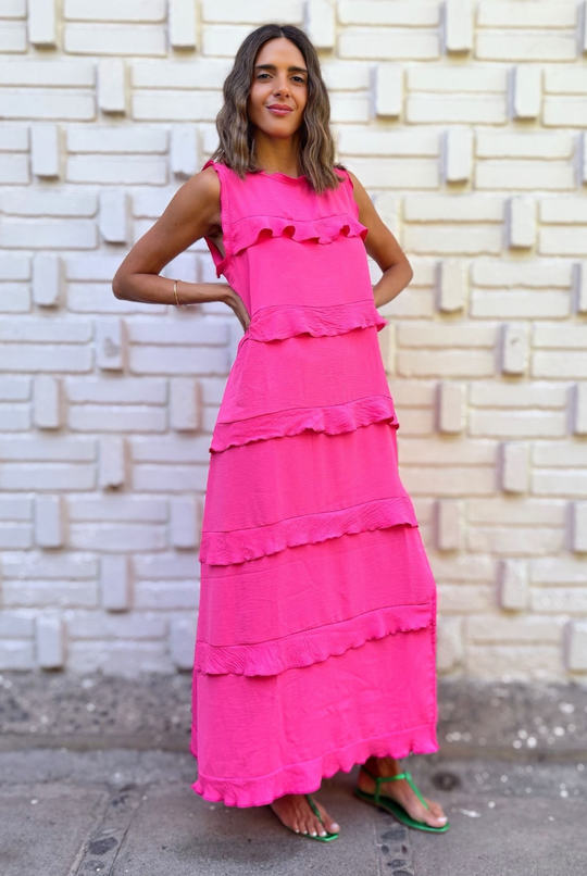PRE VENTA VESTIDO ROMA PINK
