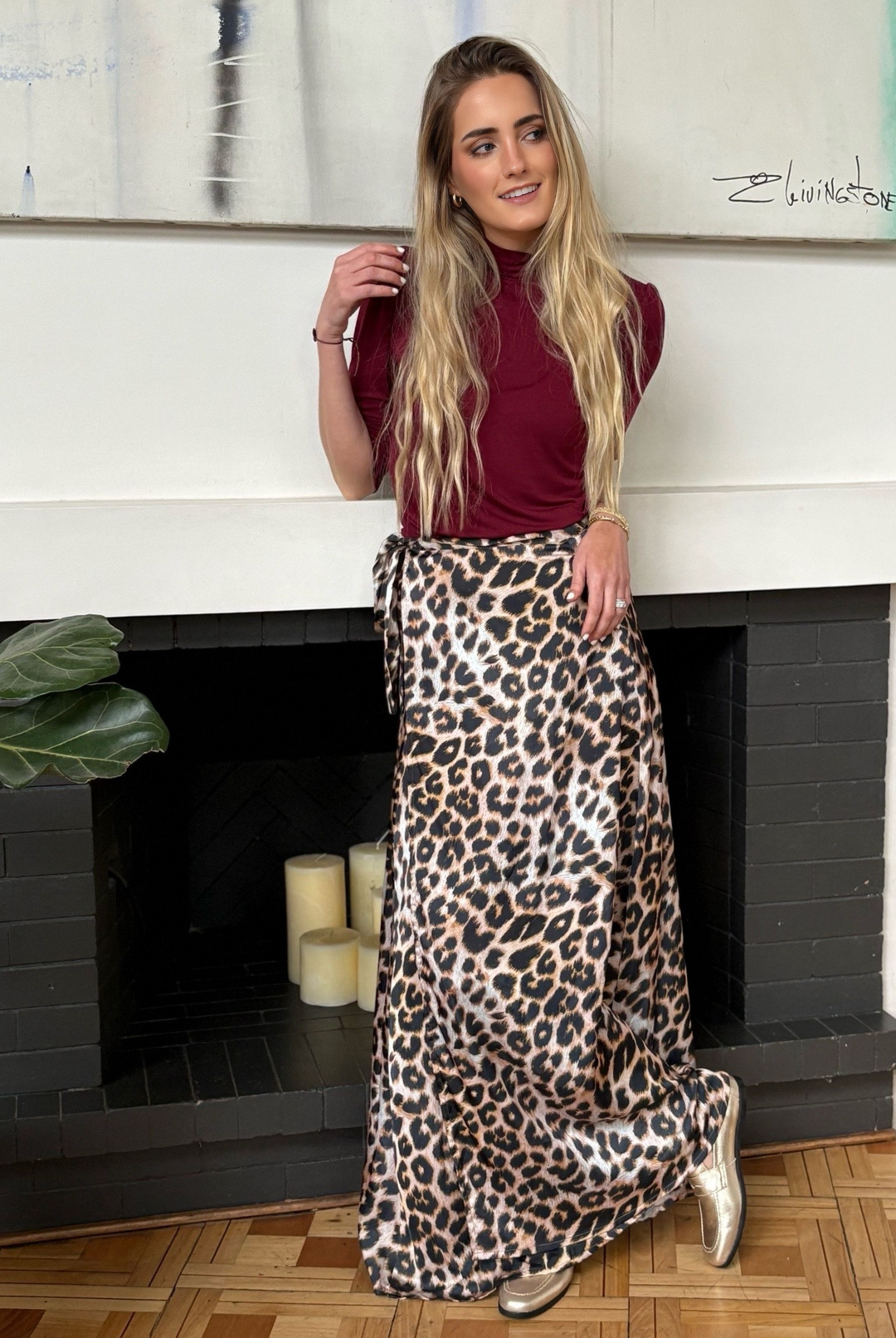 Pollera Envolvente Leopard