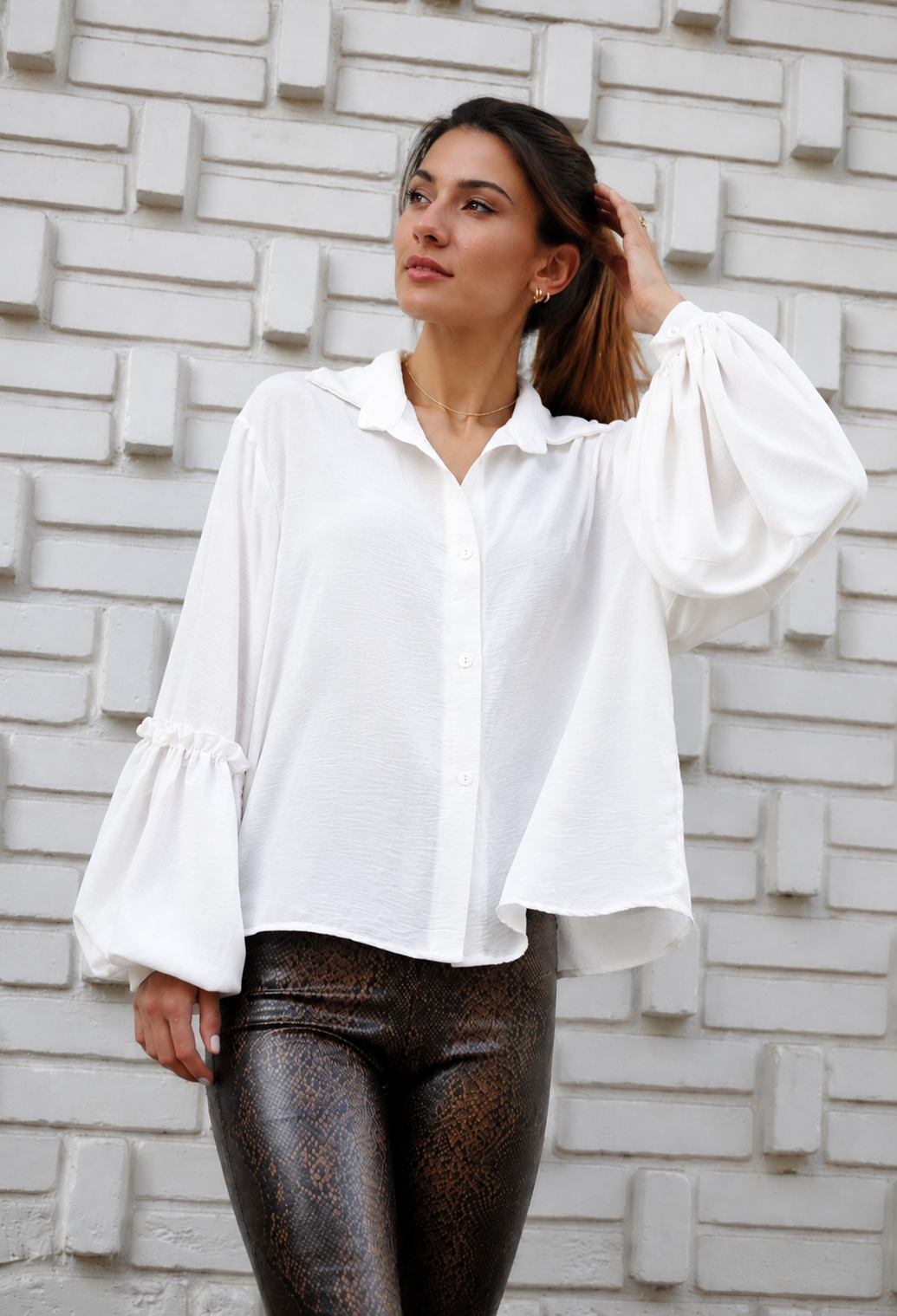 Sample sale - Leggins Torino brown