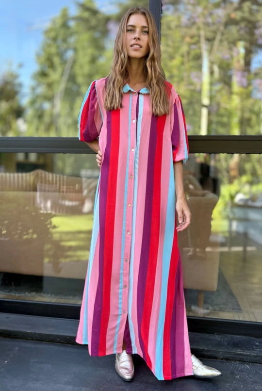 Vestido Sahara RAYAS