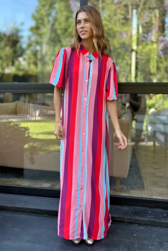 Vestido Sahara RAYAS