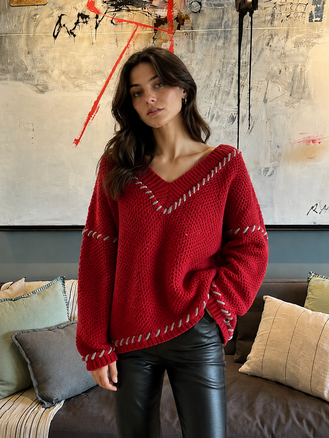 Sweater Génova Red