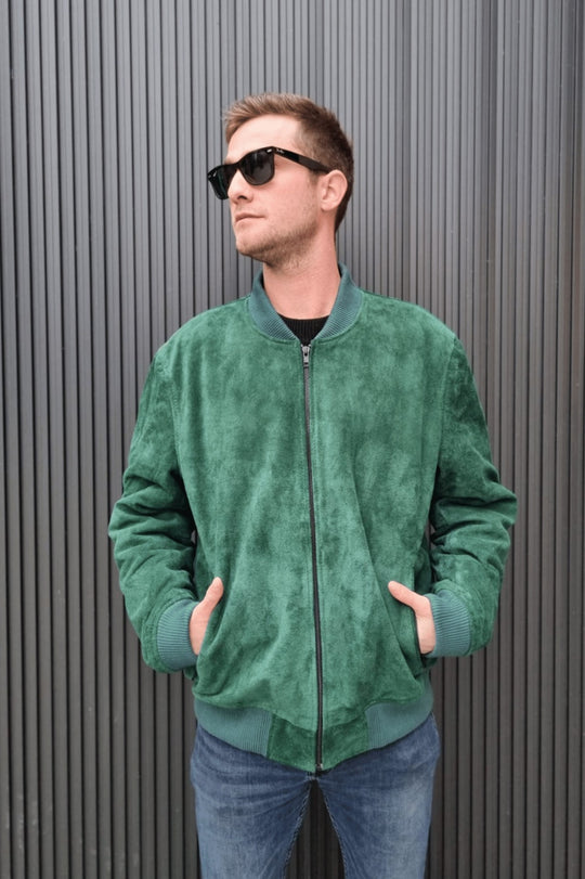 Bomber Jacket Gamuza