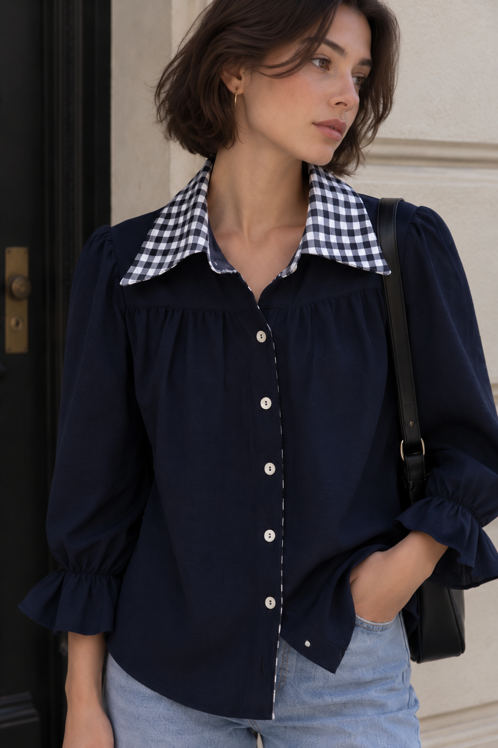 PREVENTA Blusa Rafaela blue