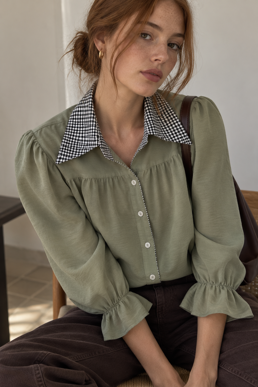 PREVENTA Blusa Rafaela green