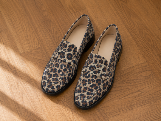 Mocasín Chelsea Leopardo