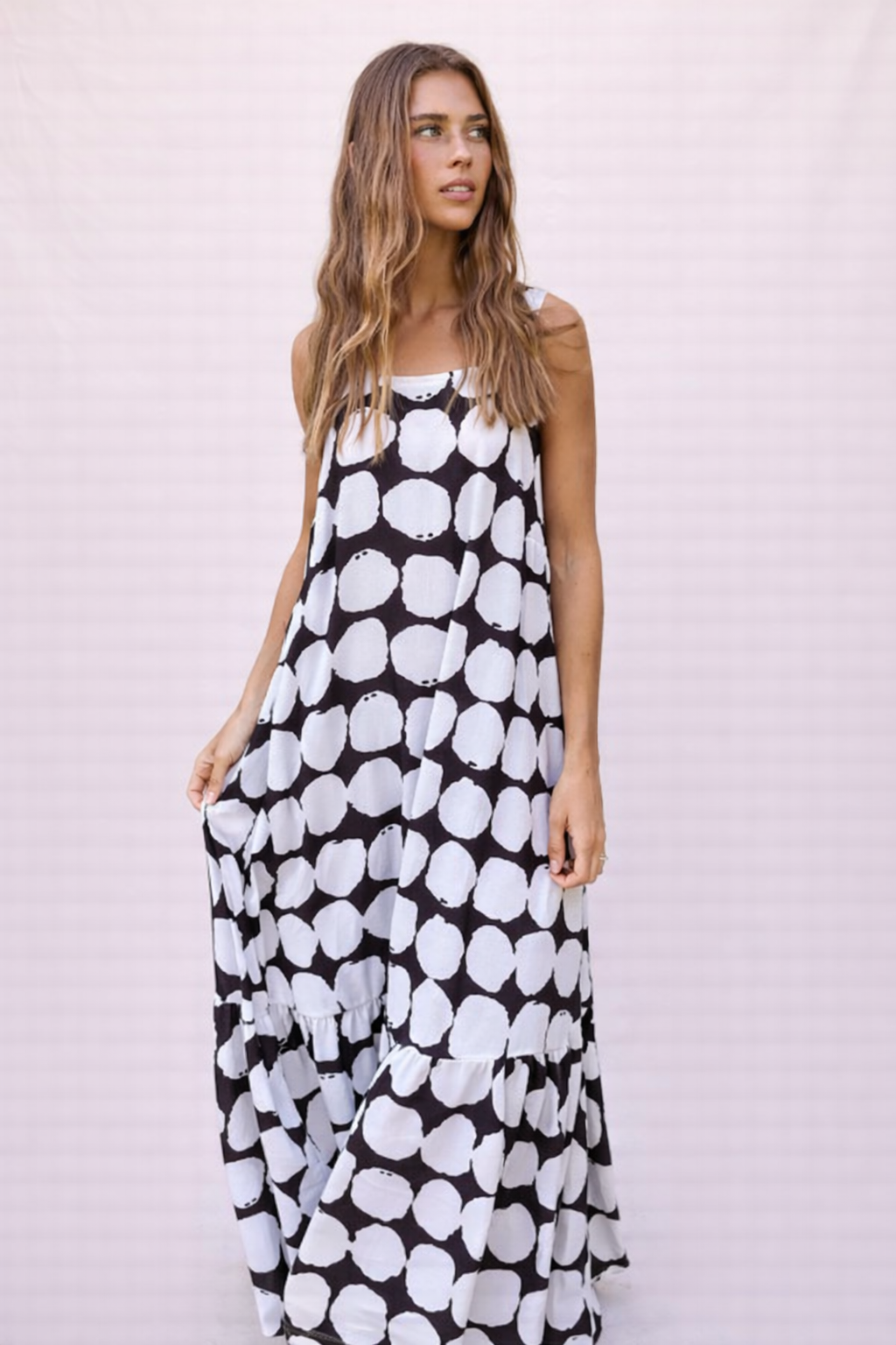 Vestido Colmar BLACK/WHITE