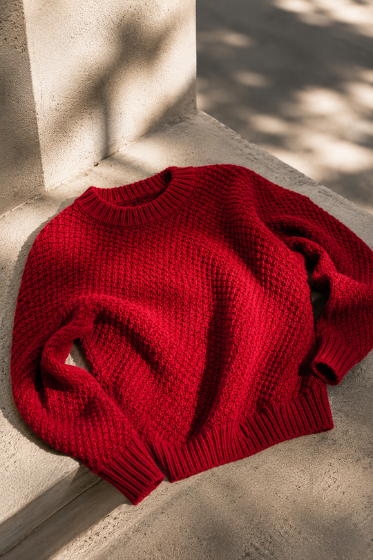 Sweater Just Basic BS Red