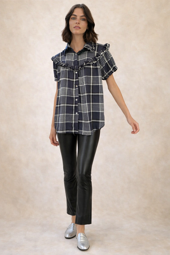 Leggings Cuerina BLACK