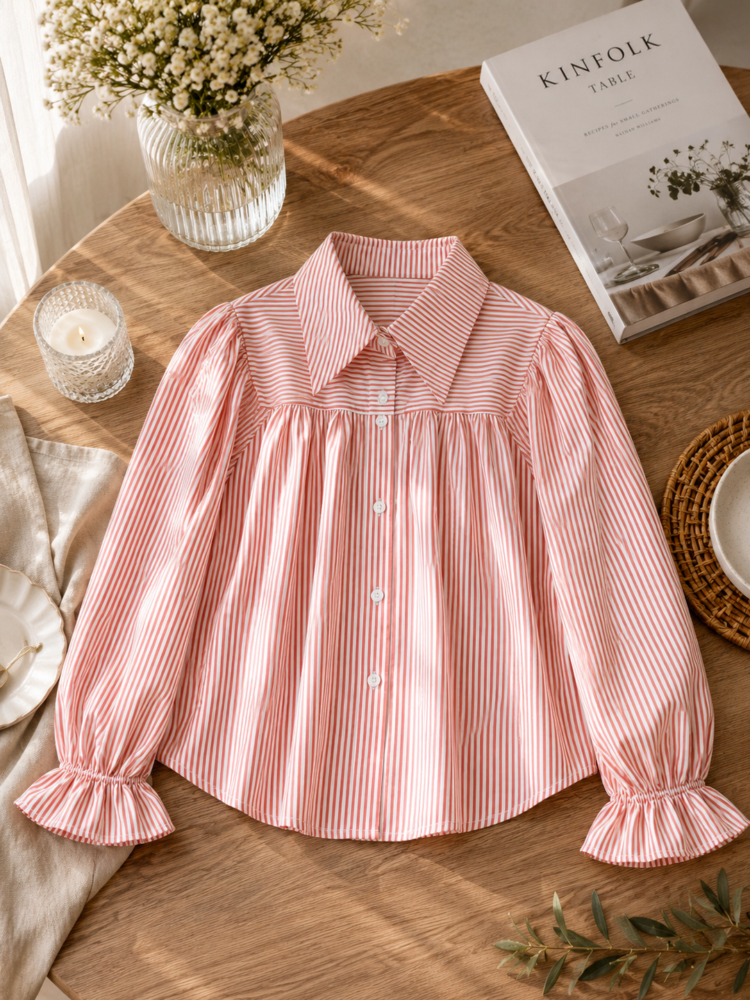 Blusa Rafela Rayas PUMPKIN