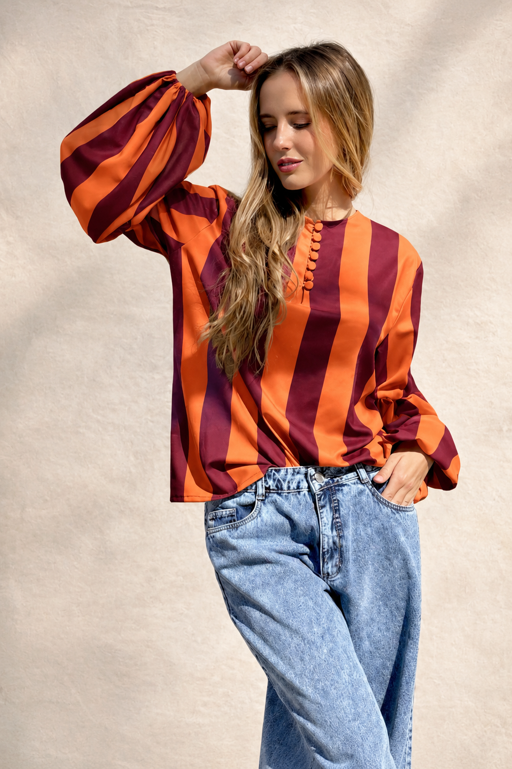 Blusa Bolonia Orange