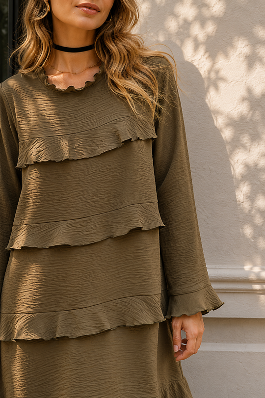 Vestido Roma Atemporal Olive