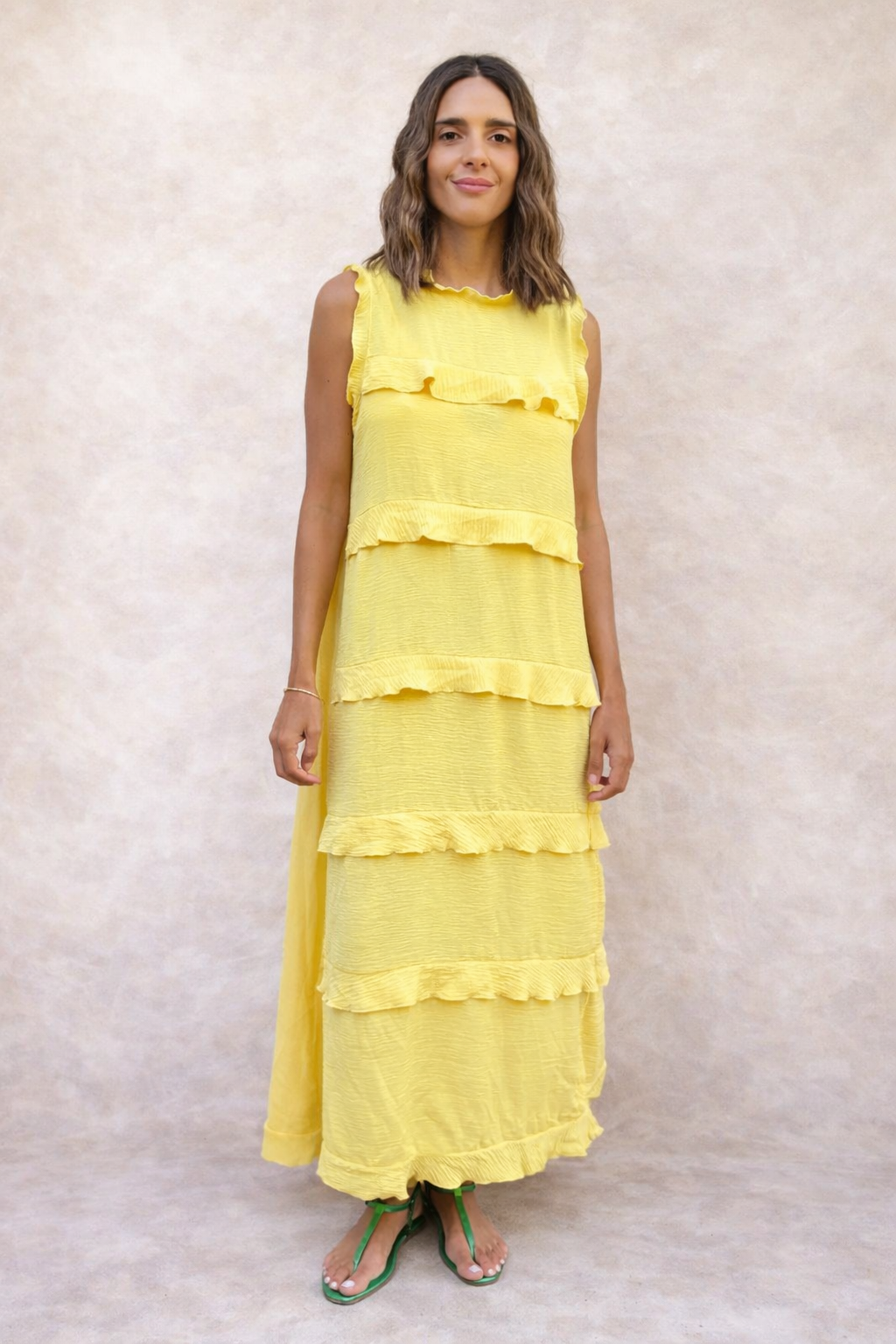 PREVENTA VESTIDO ROMA YELLOW