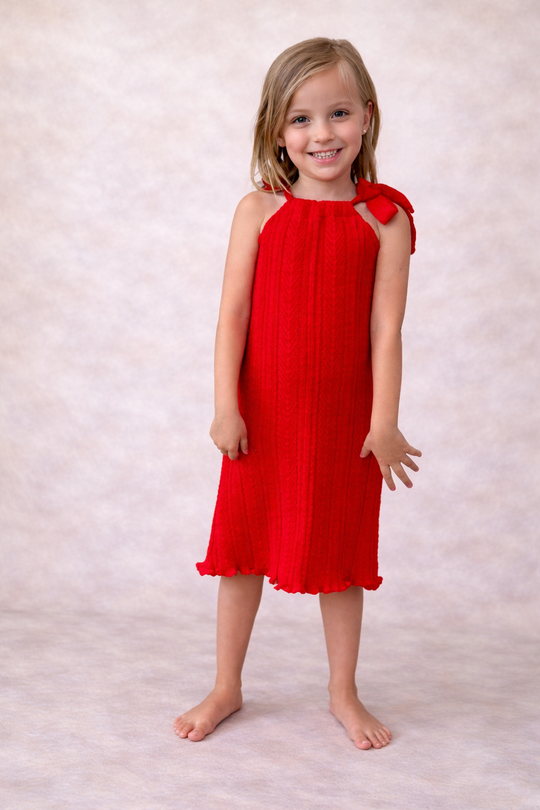 Vestido Lorenza Kids Red