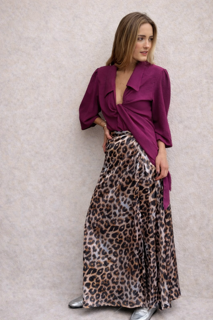 Pollera Envolvente Leopard