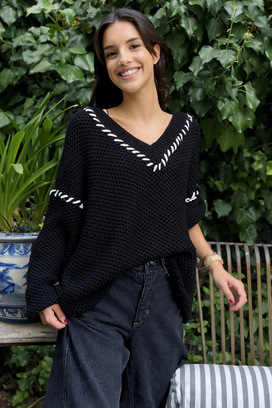 PREVENTA Sweater Génova Black