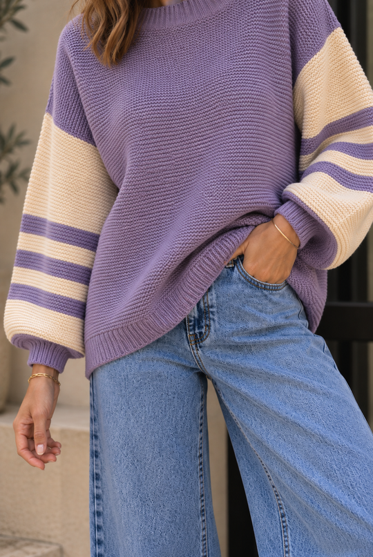 PREVENTA Sweater Mia lila
