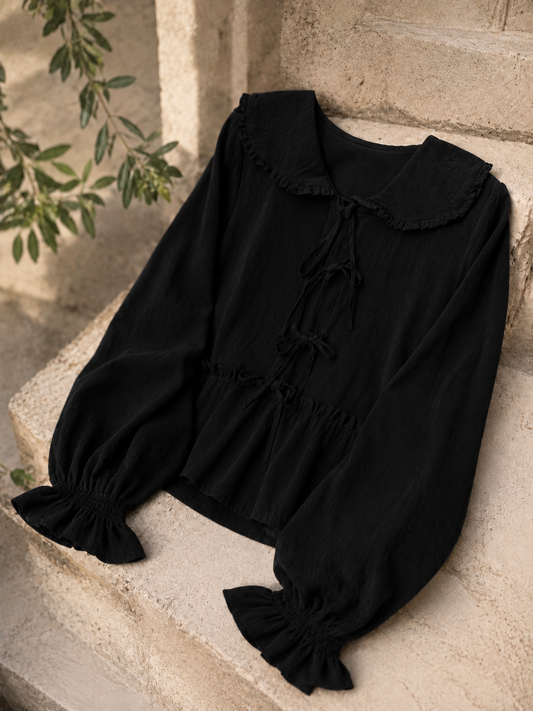 Blusa Maria Antonieta Black