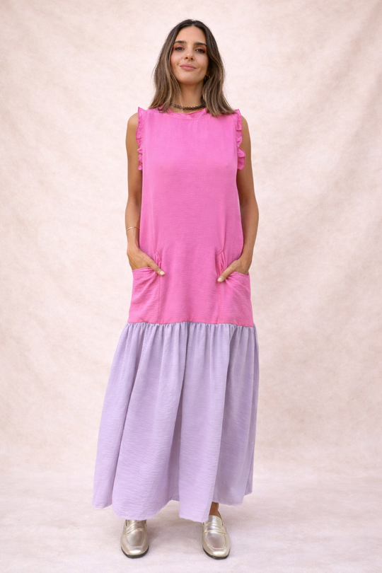 Vestido Italia PINK / PURPLE