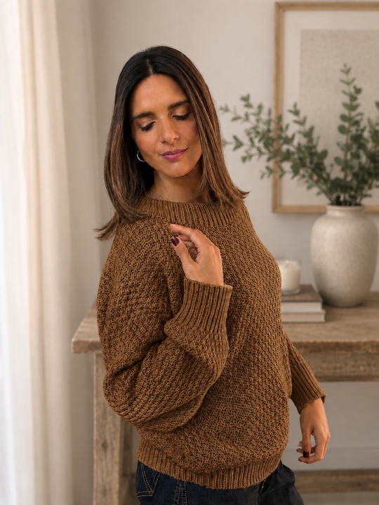 Sweater Just Basic BS brown