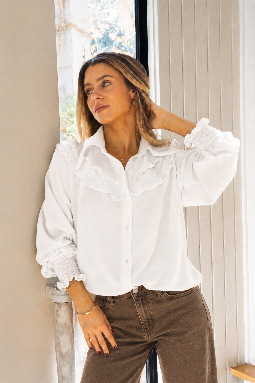 Blusa Aura White