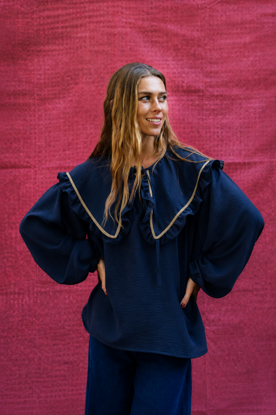 Blusa Reina Sofia BLUE