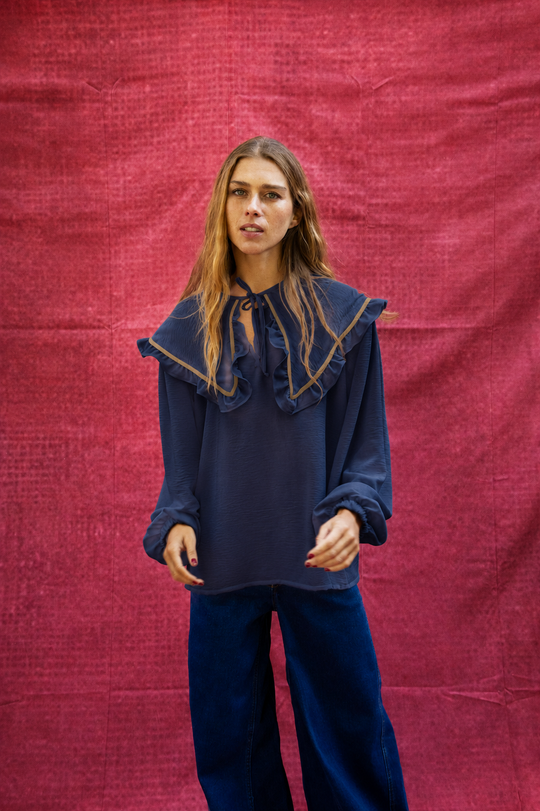 Blusa Reina Sofia BLUE