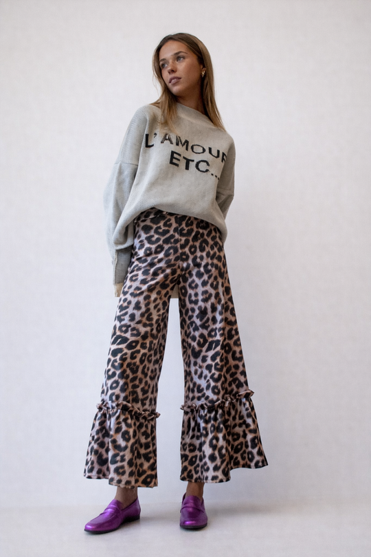 Pantalón Tomasa Leopard